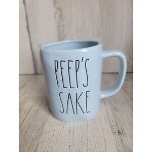 Rae Dunn Light blue Peep's Sake coffee mug Easter home decor